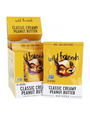 Wild Friends Classic Creamy Peanut Butter (10x1.15 OZ)