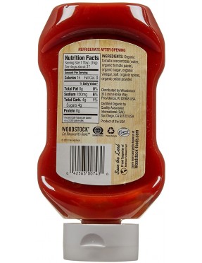 Woodstock Upside Down Tomato Ketchup (12x20 Oz)