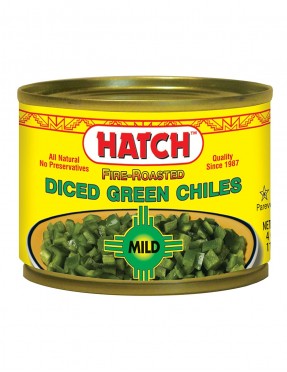 Hatch Farms Diced Green Chilies Mild (24x4 Oz)