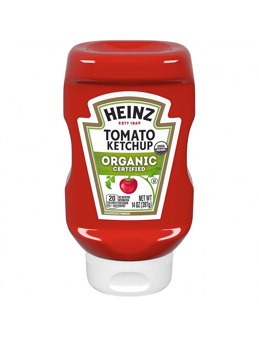 Heinz Organic Tomato Ketchup (6x14 OZ)