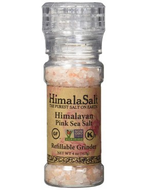 Himalayan Salt Refillable Mini Grinder (6x4 Oz)