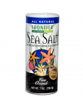 Frontier Herb Fine Sea Salt (1x7 Oz)