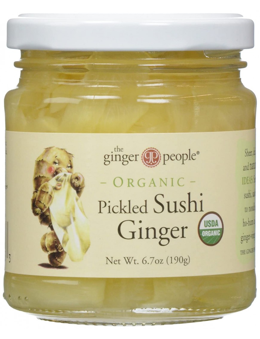 Ginger People Pkld Sushi Ginger (12x6.7OZ )