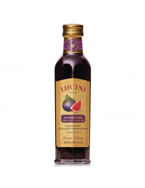 Lucini Italia Savory Fig Balsamic Artisan Vinegar(6x8.5 Oz)