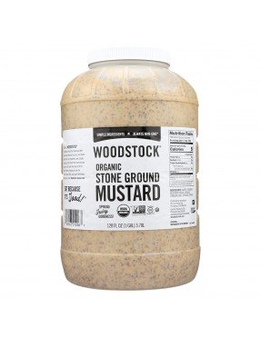 Woodstock Stoneground Mustard (4x1 GAL)