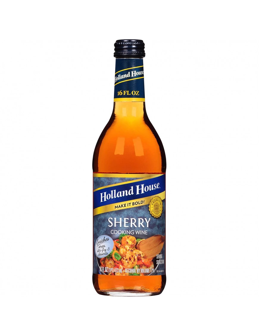 Holland House Cooking Wine - Sherry (6x16Oz)