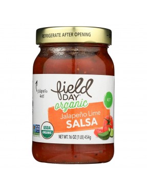 Field Day Organic Hot Salsa (12x16Oz)