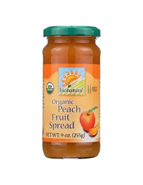 Bionaturae Peach Fruit Spread (12x9 Oz)