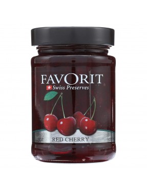 Favorit Swiss Red Cherry Preserves (6x12.3Oz)