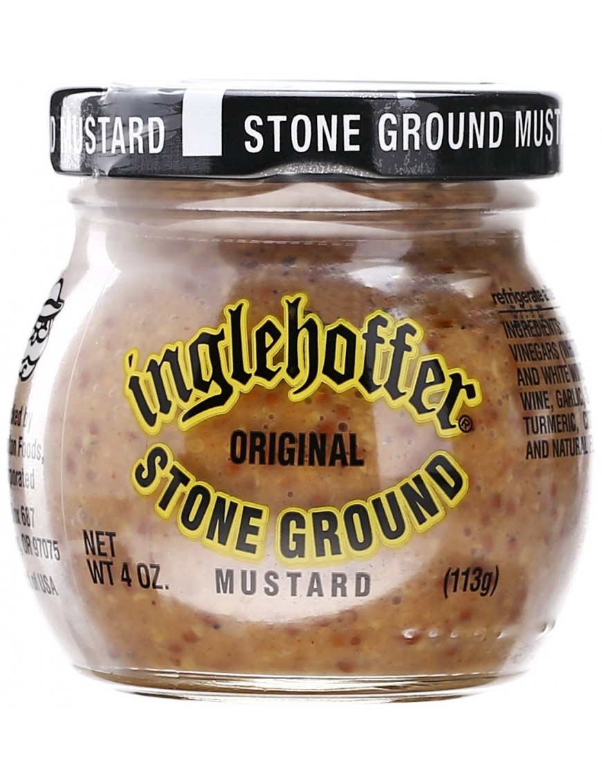 Inglehoffer Stone Ground Mustard (12x4OZ )