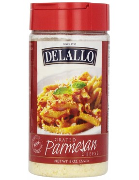 De Lallo Parmesan Cheese (12x8Oz)