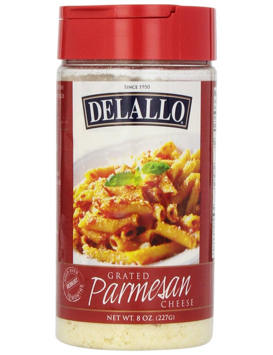 De Lallo Parmesan Cheese (12x8Oz)