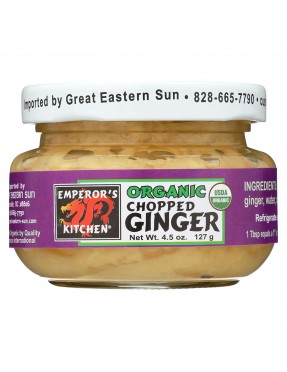 Emperor's Kitchen Chopped Ginger (12x4.5 Oz)