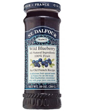 St. Dalfour Blueberry 100% Fruit Conserve (6x10 Oz)