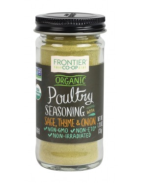 Frontier Herb Organic Poultry Seasoning (1x1.2 Oz)