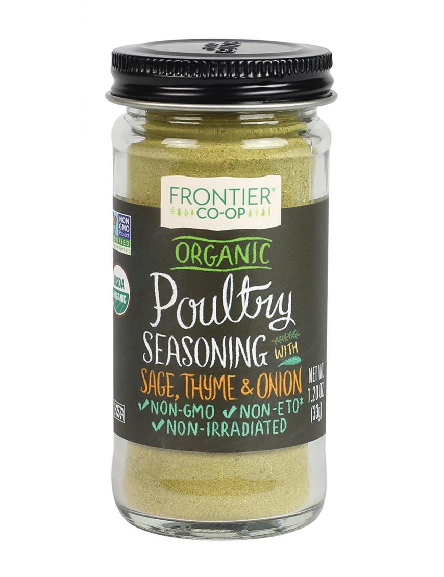 Frontier Herb Organic Poultry Seasoning (1x1.2 Oz)