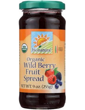 Bionaturae Wild Berry Fruit Spread (12x9 Oz)