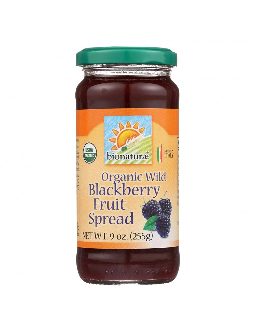 Bionaturae Wild BlackBerry Spread (12x9OZ )