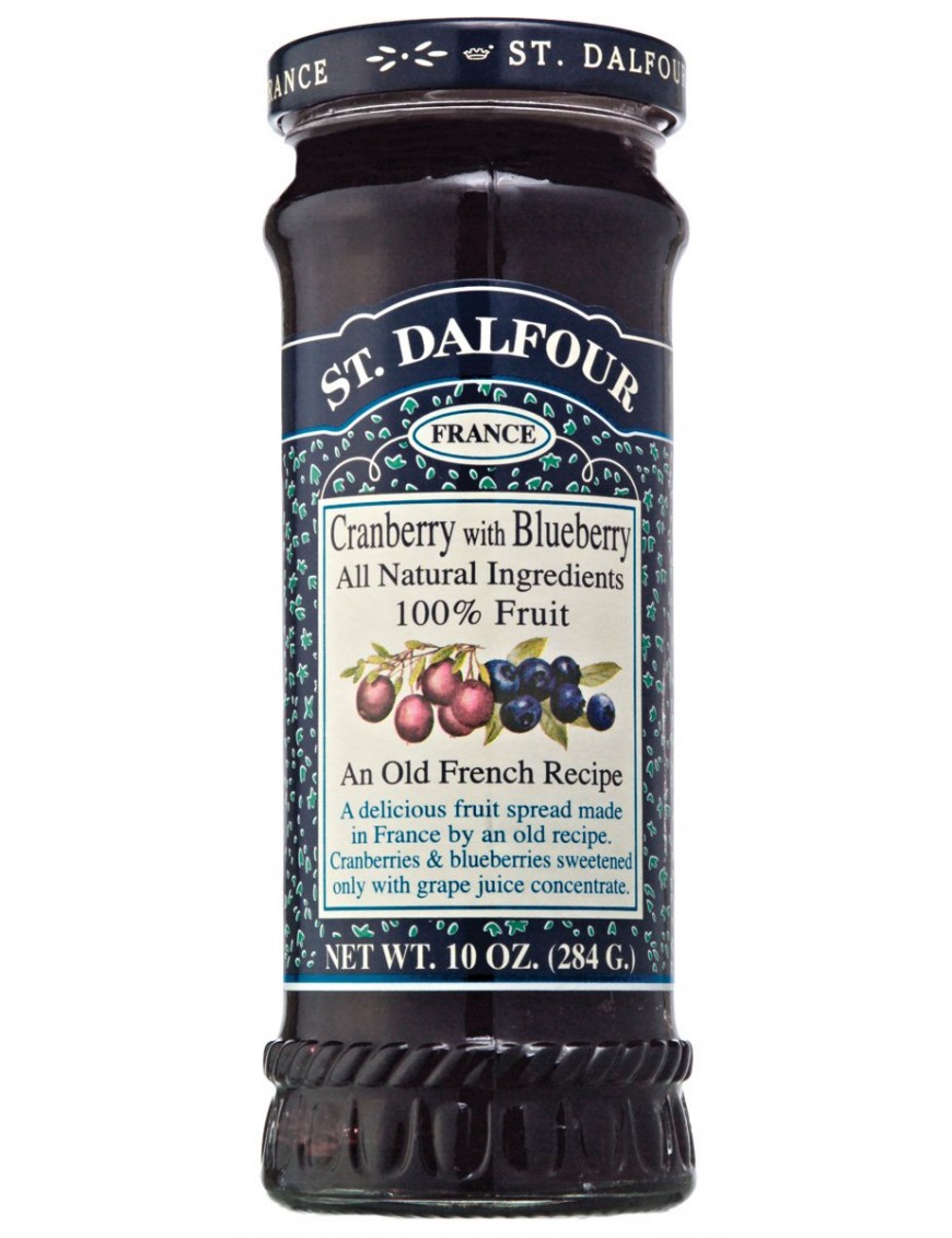 St. Dalfour Cranberry Bluberry Conserves (6x10Oz)