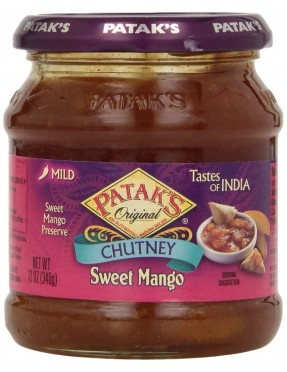 Patak's Sweet Mango Chutney (6x12Oz)