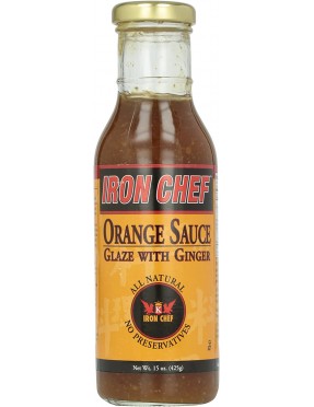 Iron Chef Orange Sauce Glaze with Ginger (6x14 Oz)