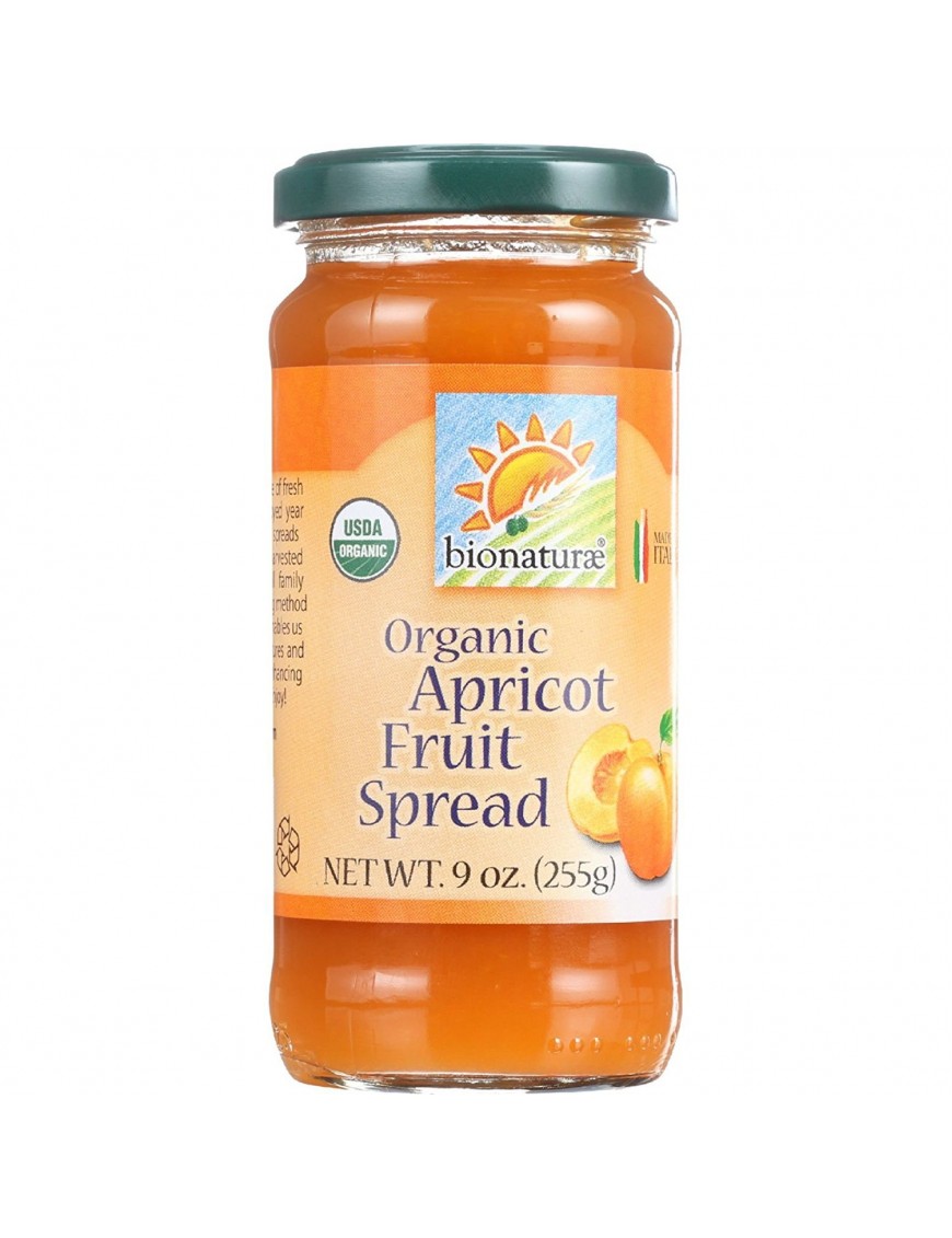 Bionaturae Apricot Fruit Spread (12x9 Oz)