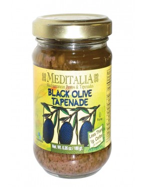 Meditalia Black Olive Tapenade (6x6.35Oz)