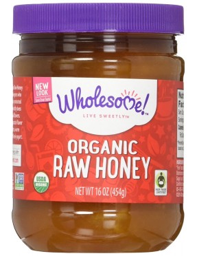 Wholesome Sweeteners Raw Honey Fair Trade (6x16 Oz)