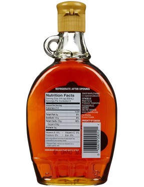 Shady Maple Farms Grade a Dark Maple Syrup Glass (12x12.7 Oz)