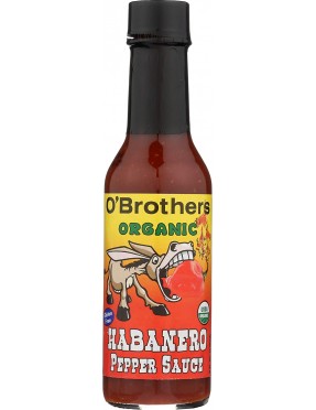 O`Brothers Hot Sauce Habanero Pepper Sauce (12X5 OZ)