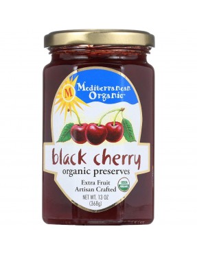 Mediterranean Organics Black Cherry Preserves (12x13 Oz)