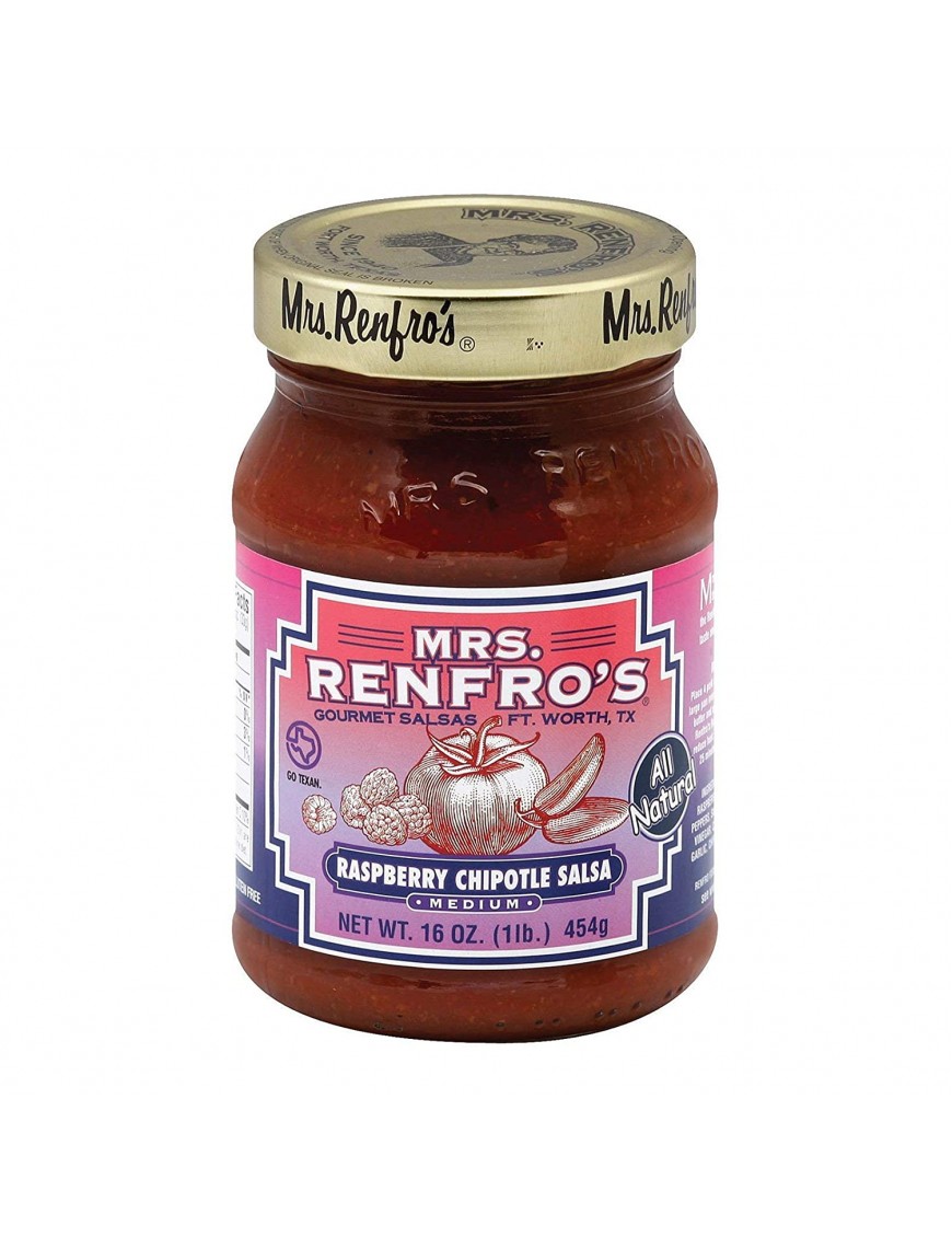 Mrs. Renfro's Salsa Raspberry Chipotle (6x16Oz)