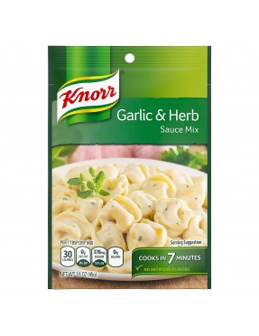 Knorr Pasta Sauces Garlic Herb Sauce Mix (12x1.6Oz)