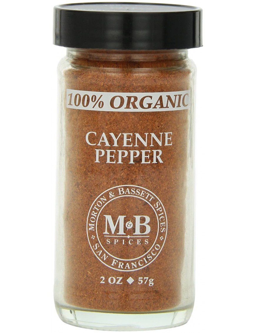 Morton & Bassett Organic Cayenne Pepper (3x2Oz)