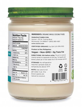 Nutiva Organic Coconut Manna (6x15 Oz)