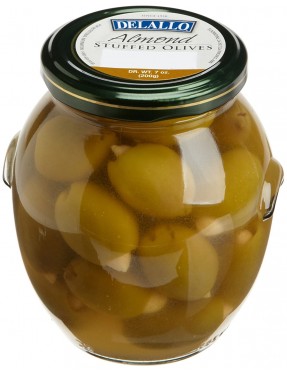 De Lallo Olives, Almond Stuffed (6x7Oz)