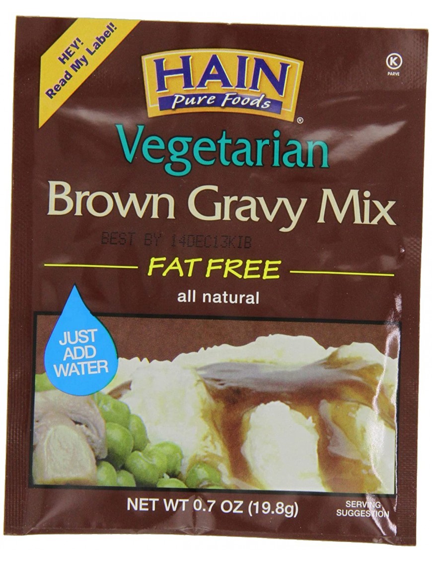 Hain Pure Foods Brown Gravy Mix Fat Free (24x.7 Oz)