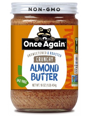 Once Again Almond Butter Crnchy Ns (12x16OZ )