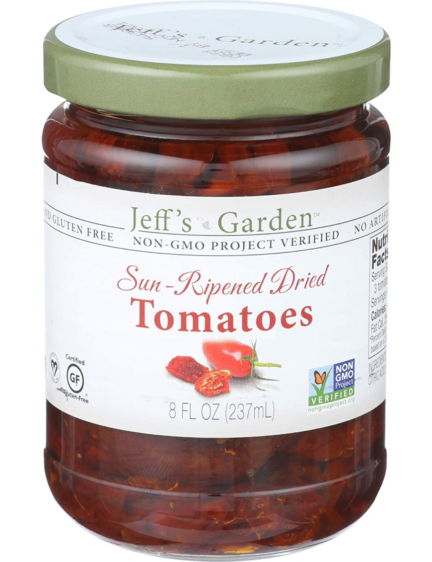 Jeff's Naturals Sndrd Tom In Oil (6x8OZ )