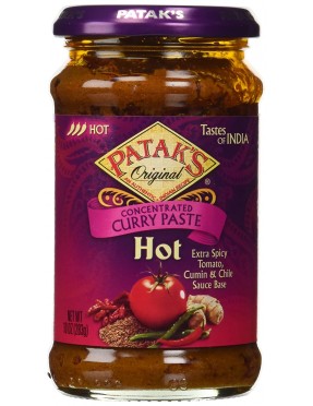 Patak's Hot Curry Paste Concetrate (6x10Oz)