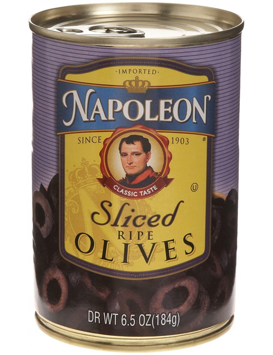 Napoleon Co. Sliced Black Olives (12x6.5OZ )