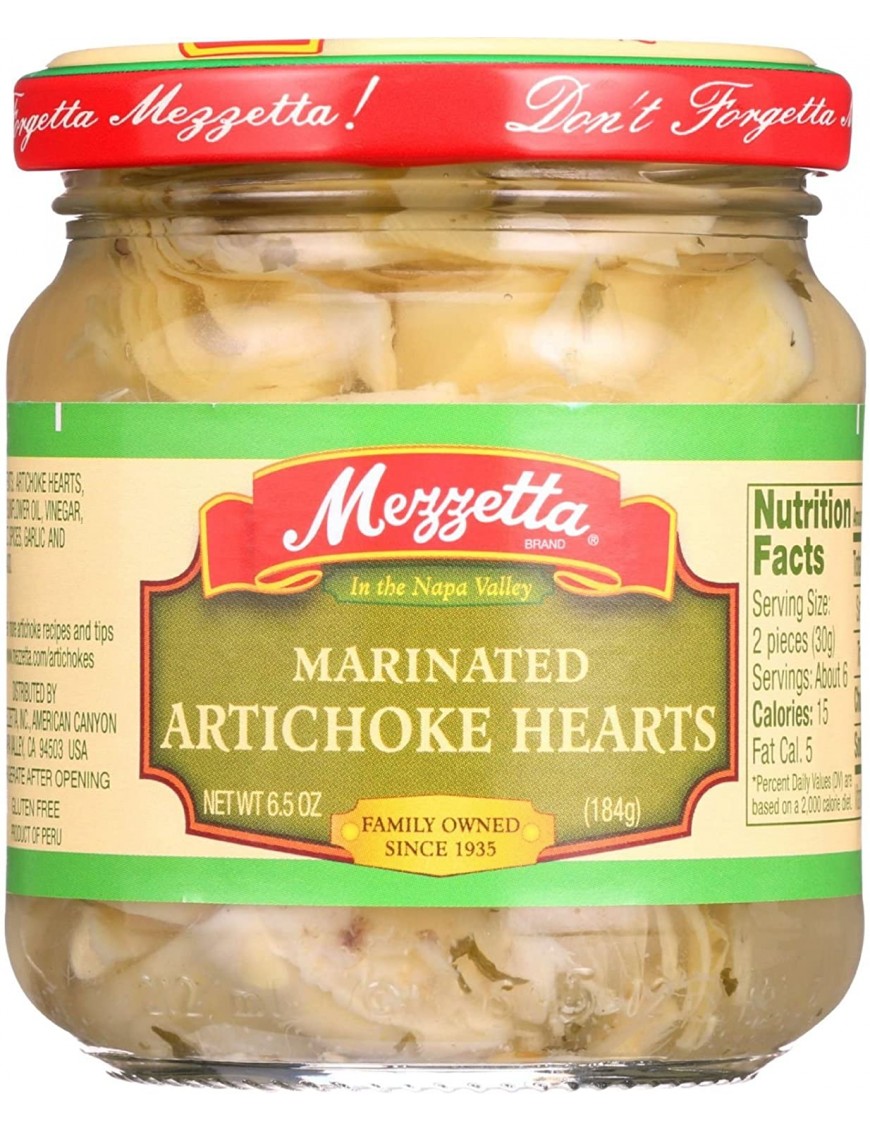 Mezzetta Imprtd Artchke Hrts (12x6.5OZ )