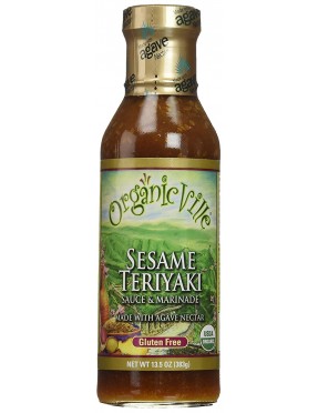 Organicville Sesame Teriyaki Sauce (6x13.5 Oz)