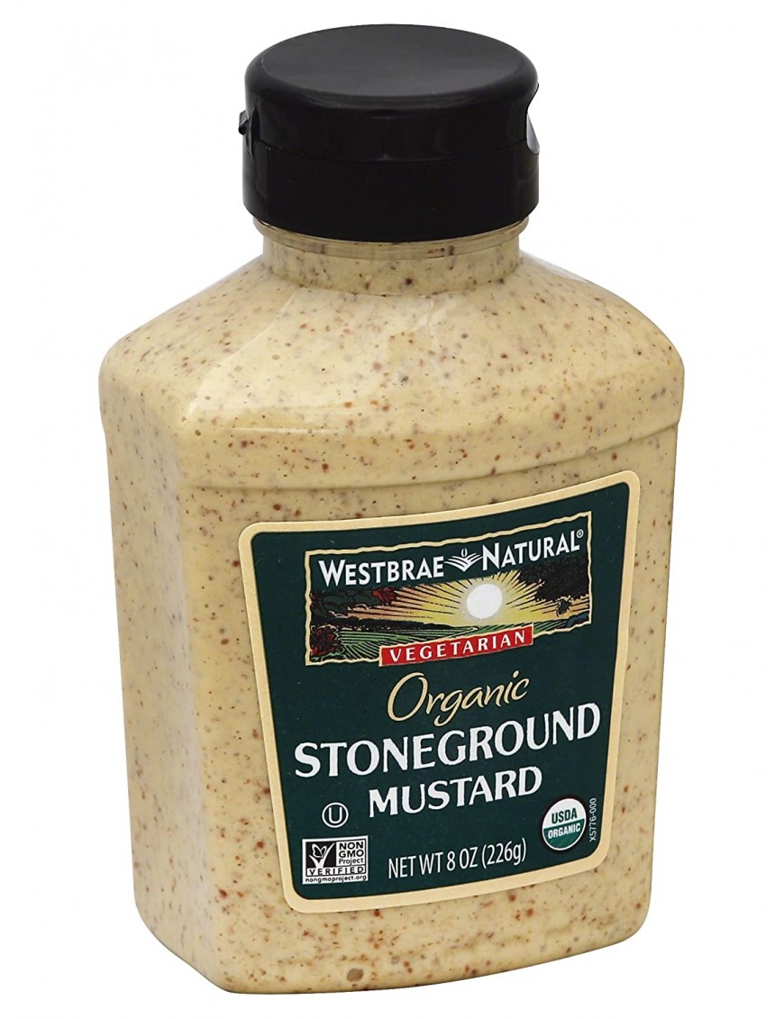 Westbrae Natural Stoneground Mustard (12x8 OZ)