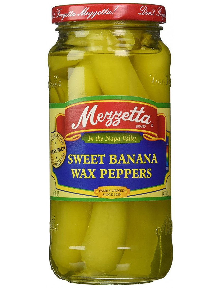 Mezzetta Sweet Banana Pepper (6x16OZ )