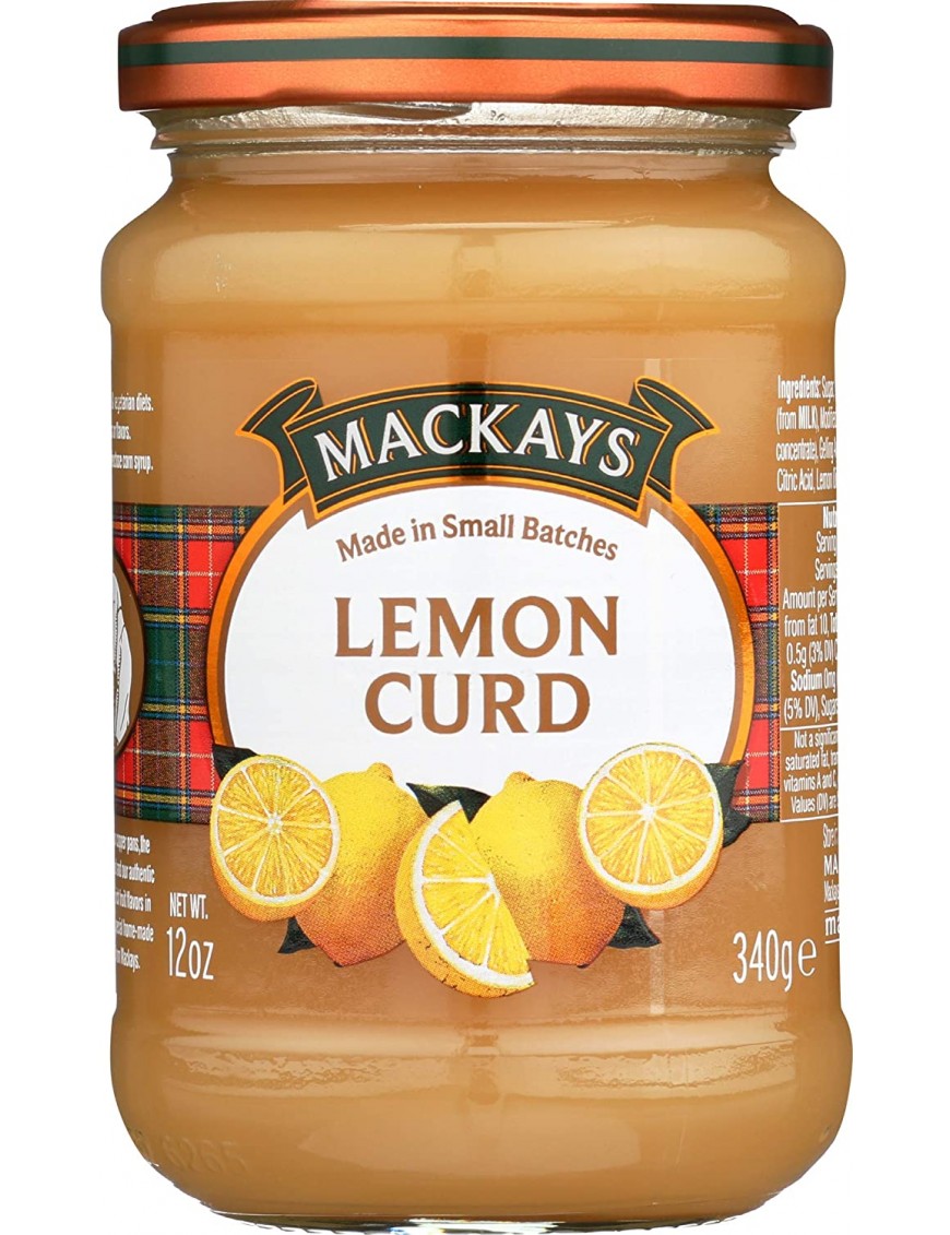 Mackay's Lemon Curd (6x12Oz)