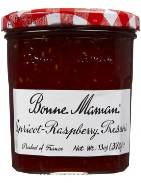 Bonne Maman Bonne Apricot Raspberry Preserve (Qty; 6x13 Oz)