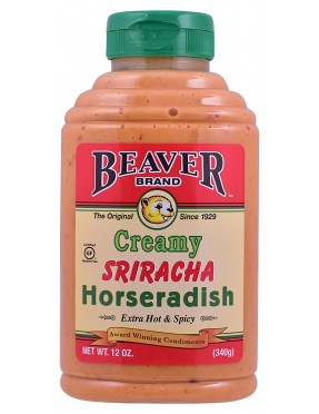 Beaver Creamy Sriracha Horseradish (6x12 OZ)