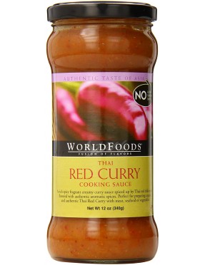 World Foods Thai Red Curry Sauce (6x12OZ )