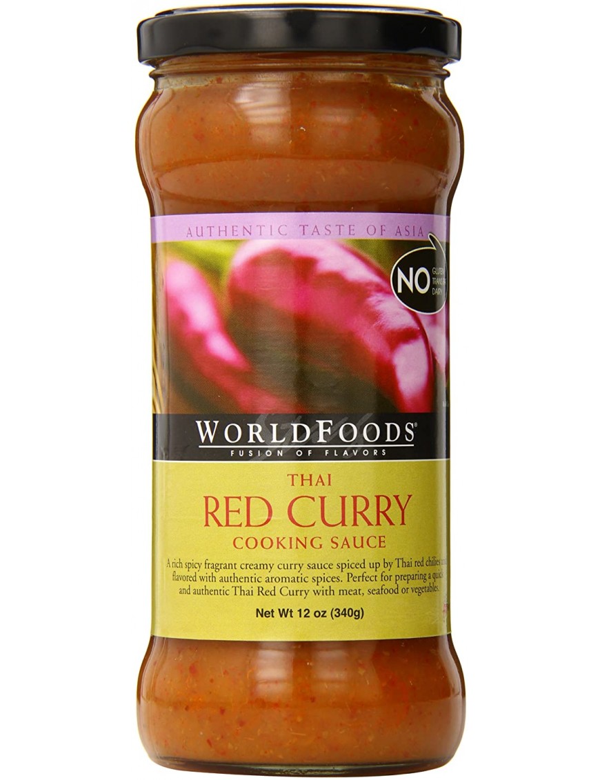 World Foods Thai Red Curry Sauce (6x12OZ )